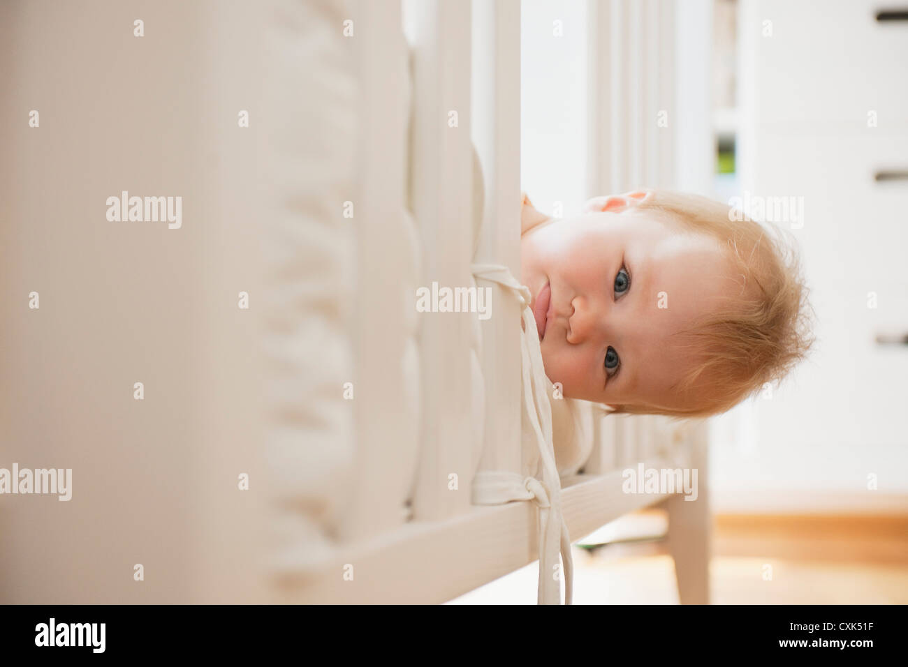 Young girl peeping out hires stock photography and images Alamy