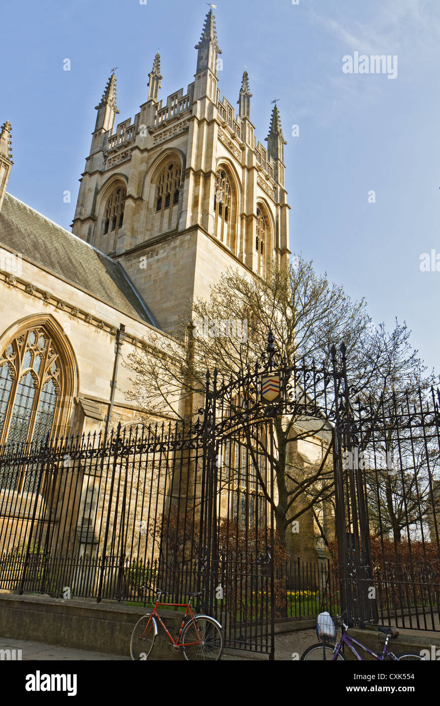 UK Oxford Merton College Chapel Stock Photo Alamy