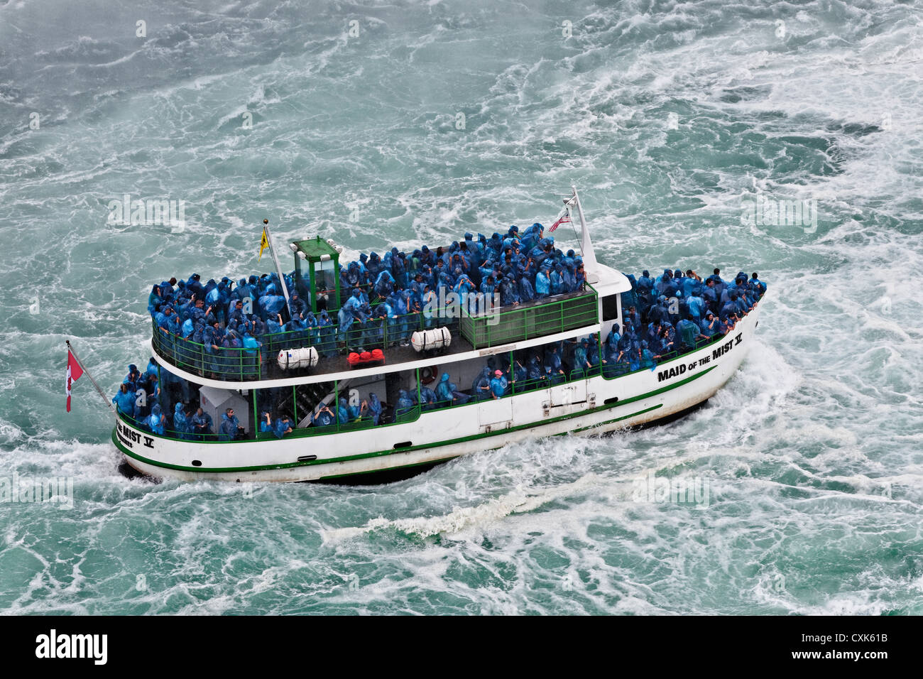 Maid of the Mist, Niagara Falls, Ontario, Canada Stock Photo