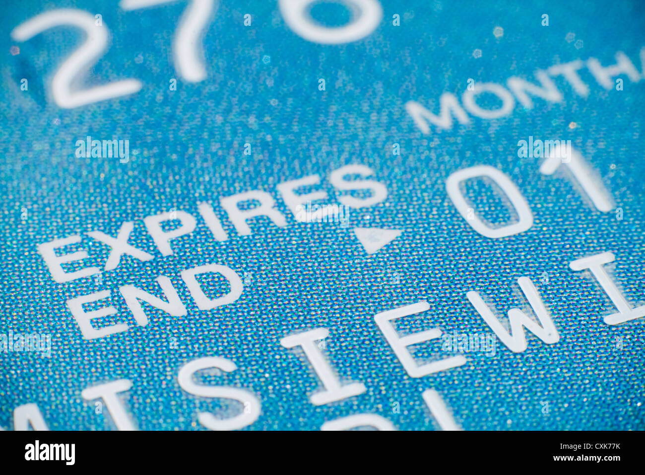 Embossed credit card hi-res stock photography and images - Alamy