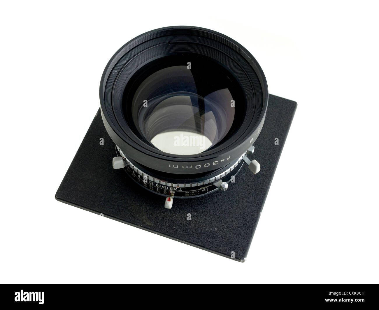 camera lens, large format Stock Photo