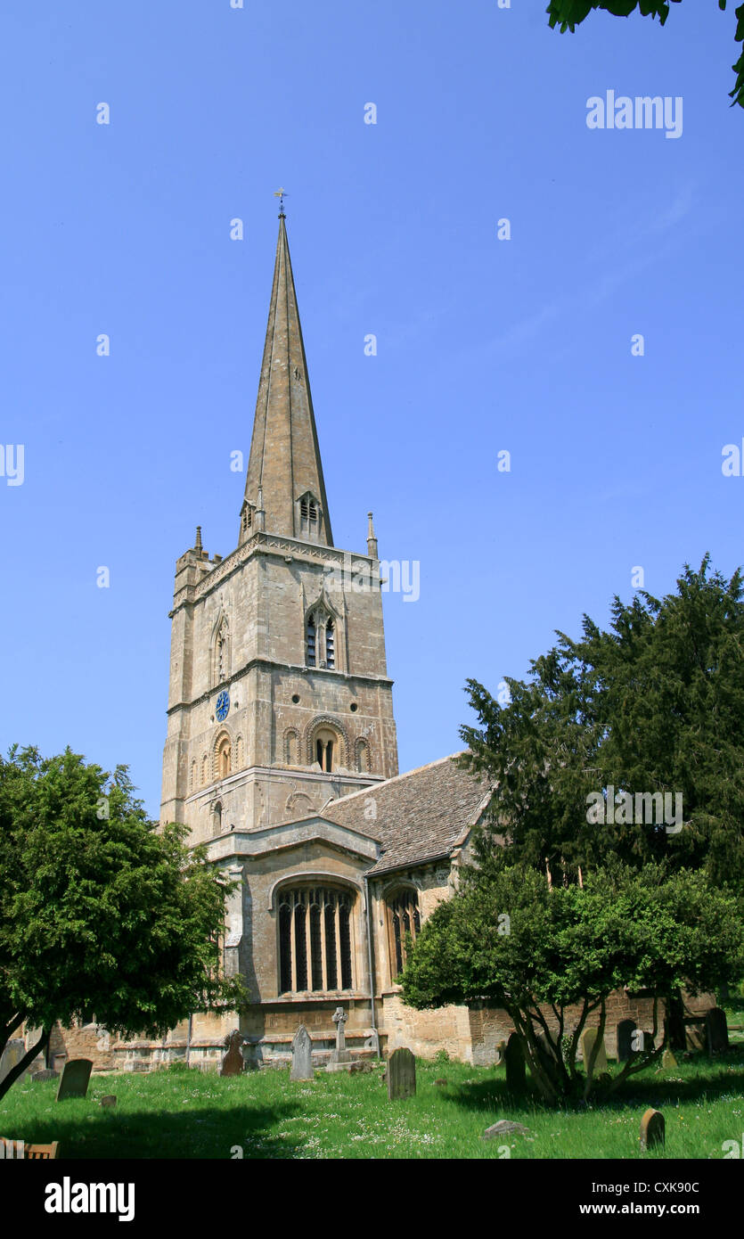 St John the Baptist church Burford Oxfordshire England UK Stock Photo ...