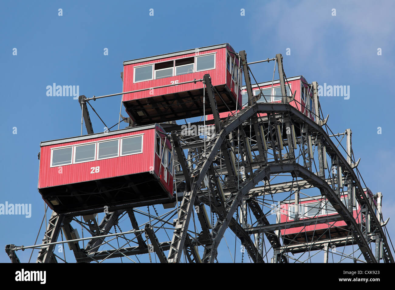 Austria, Vienna, Ferris Wheel Stock Photo