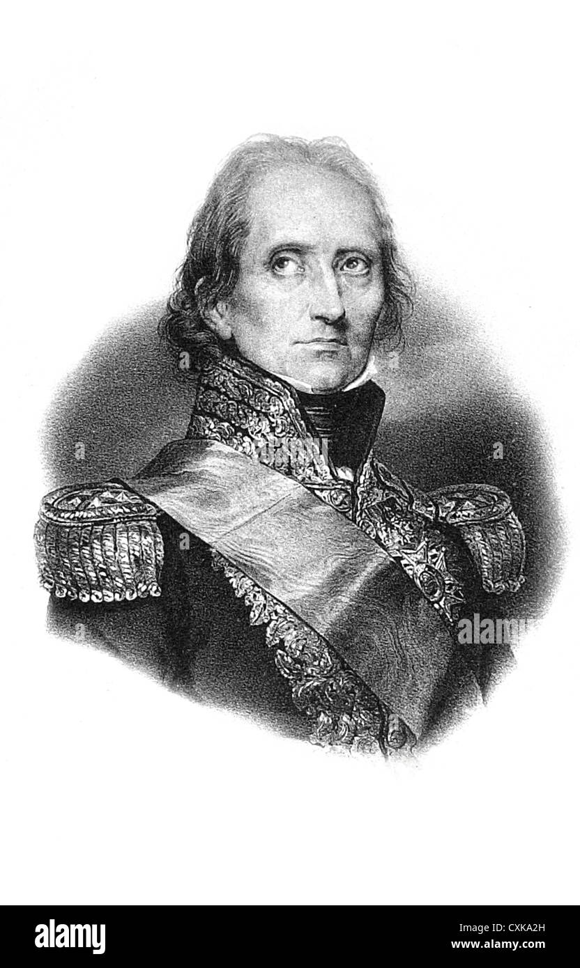 Jean-de-Dieu Soult 1769 - 1851 Maréchal d'Empire Stock Photo