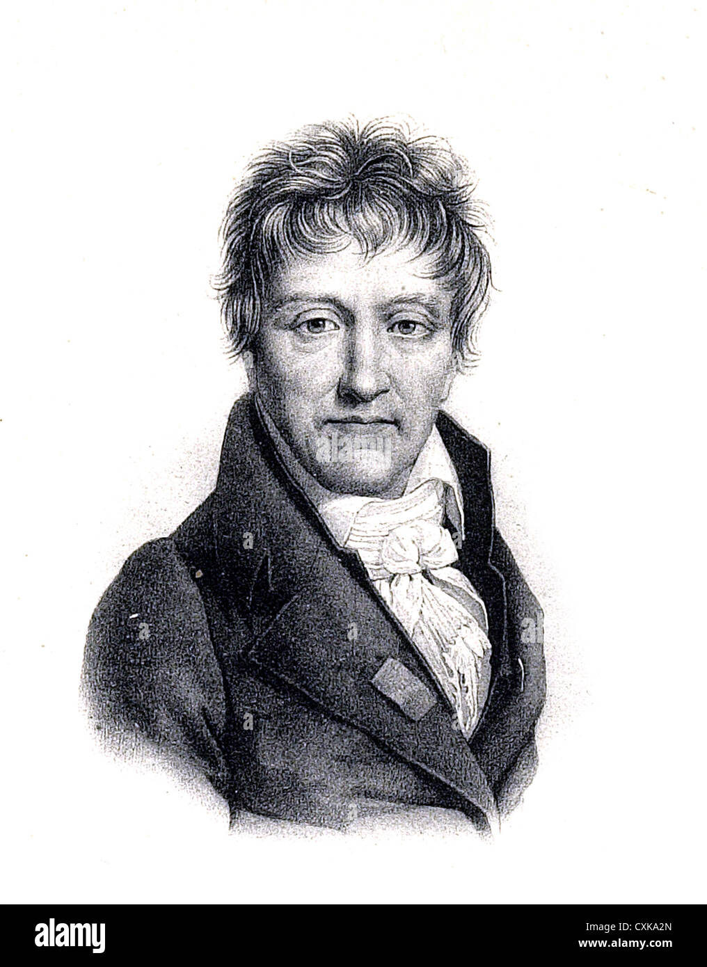Lazare Nicolas Marguerite Carnot 1753 - 1823 French politician and scientist Stock Photo