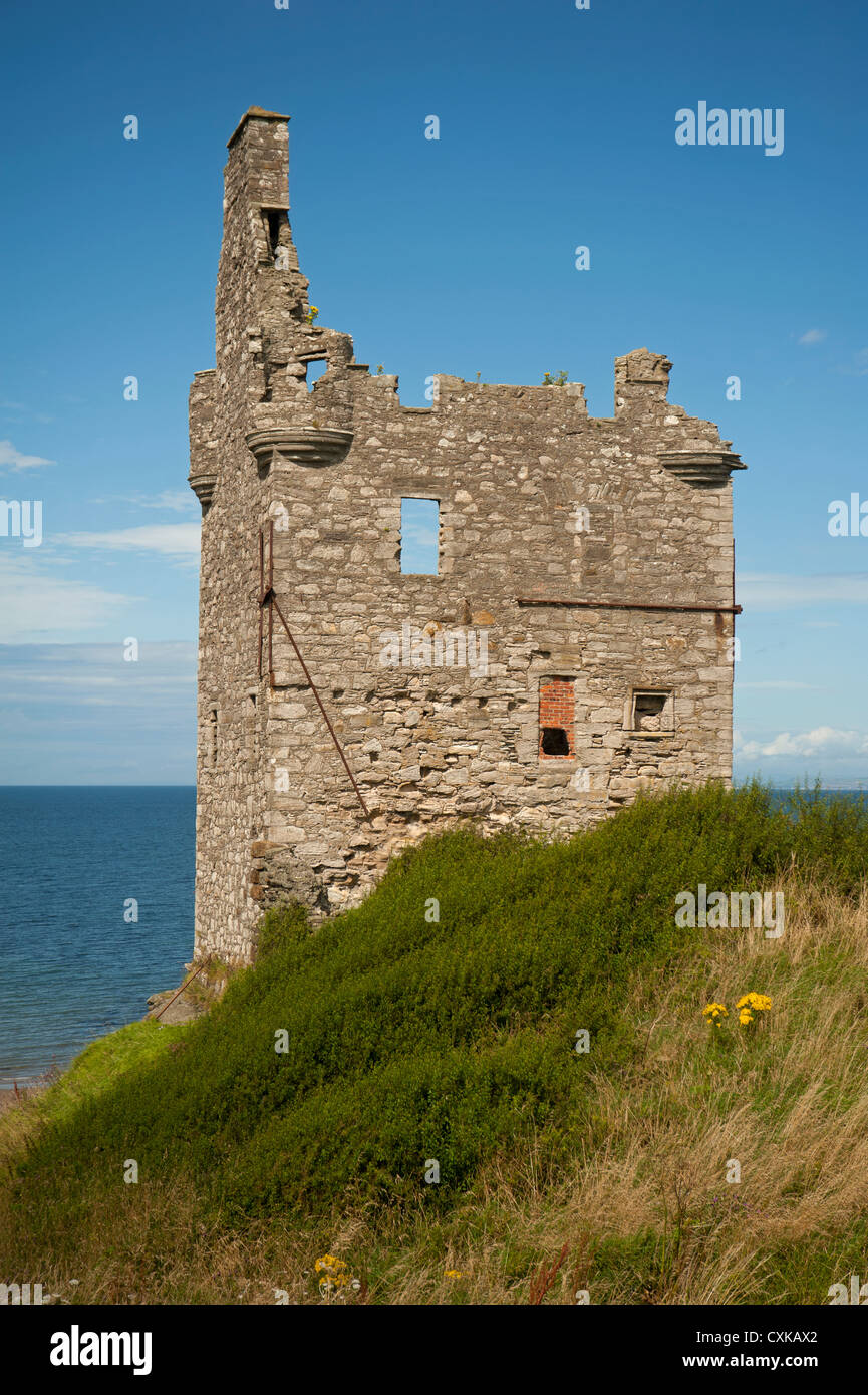 Greenan Ayr Castle 16th century tower house on the Ayrshire coast