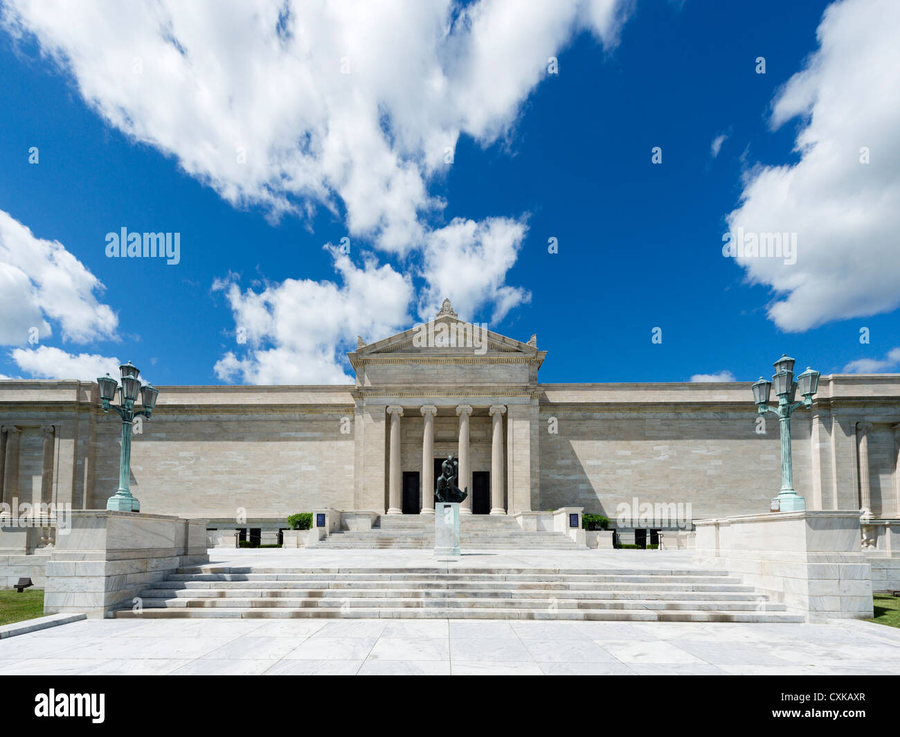 Southern facade of the Cleveland Museum of Art, University Circle district, Ohio, USA Stock Photo