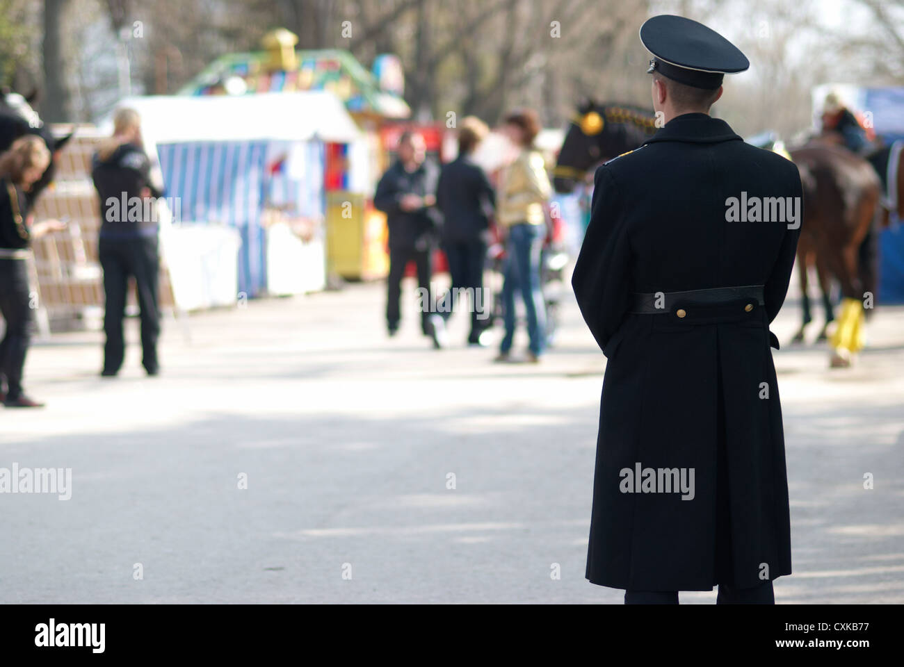 Millitary man Stock Photo - Alamy