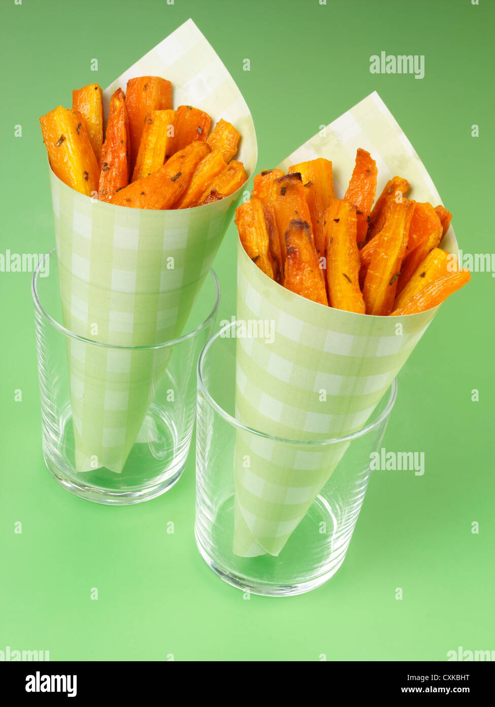 PARSNIP CHIPS Stock Photo