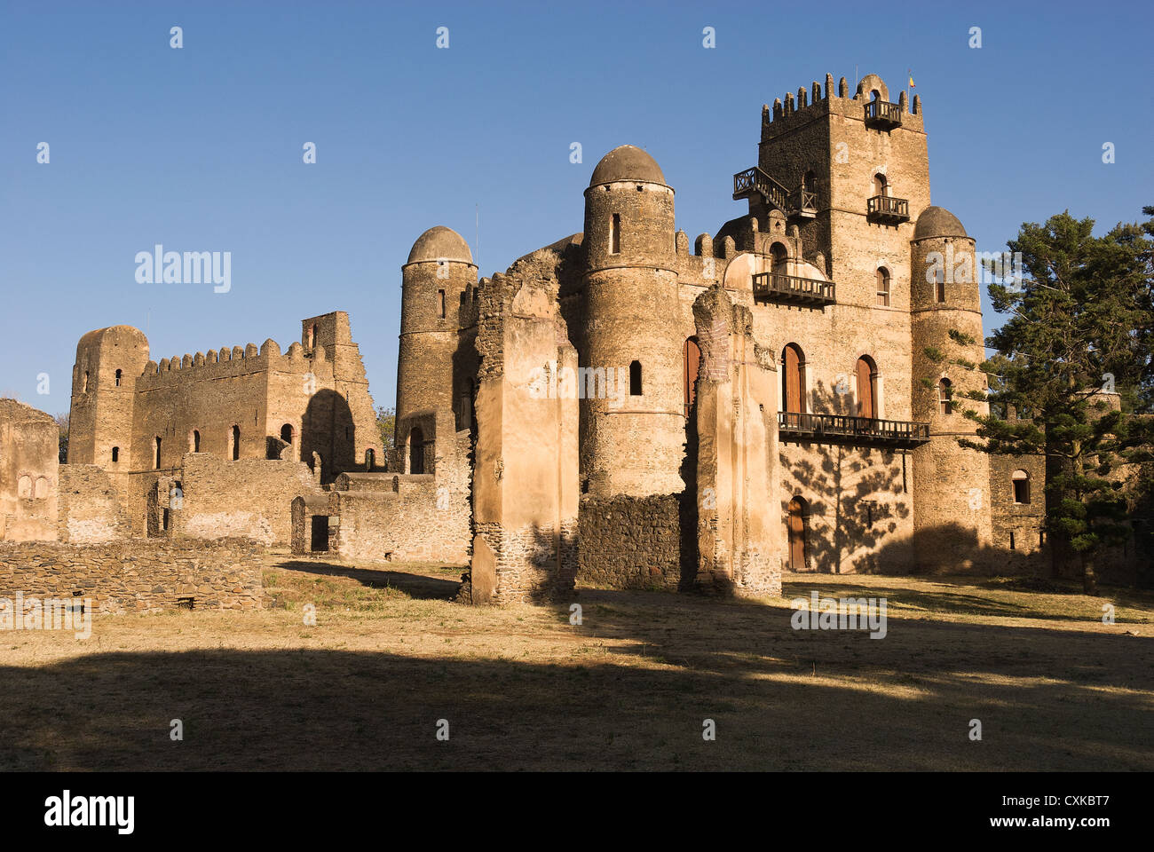 Elk200-2269 Ethiopia, Gondar, Royal Enclosure, Fasilidas' Palace Stock  Photo - Alamy