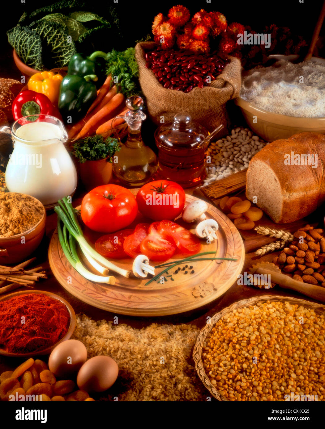 Healthy foods selection hi-res stock photography and images - Alamy