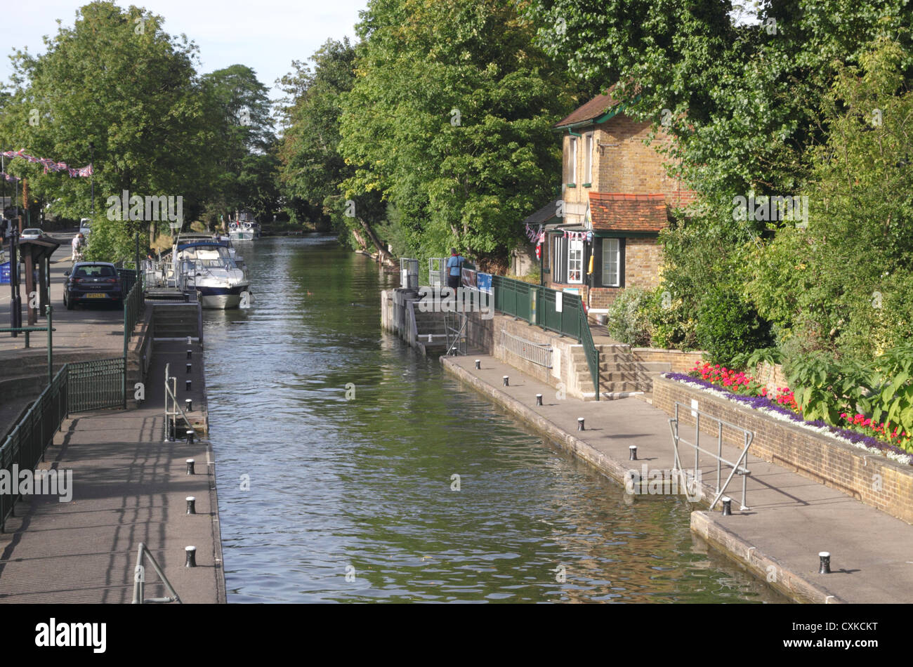 Boulter's Lock Maidenhead Berkshire Stock Photo Alamy