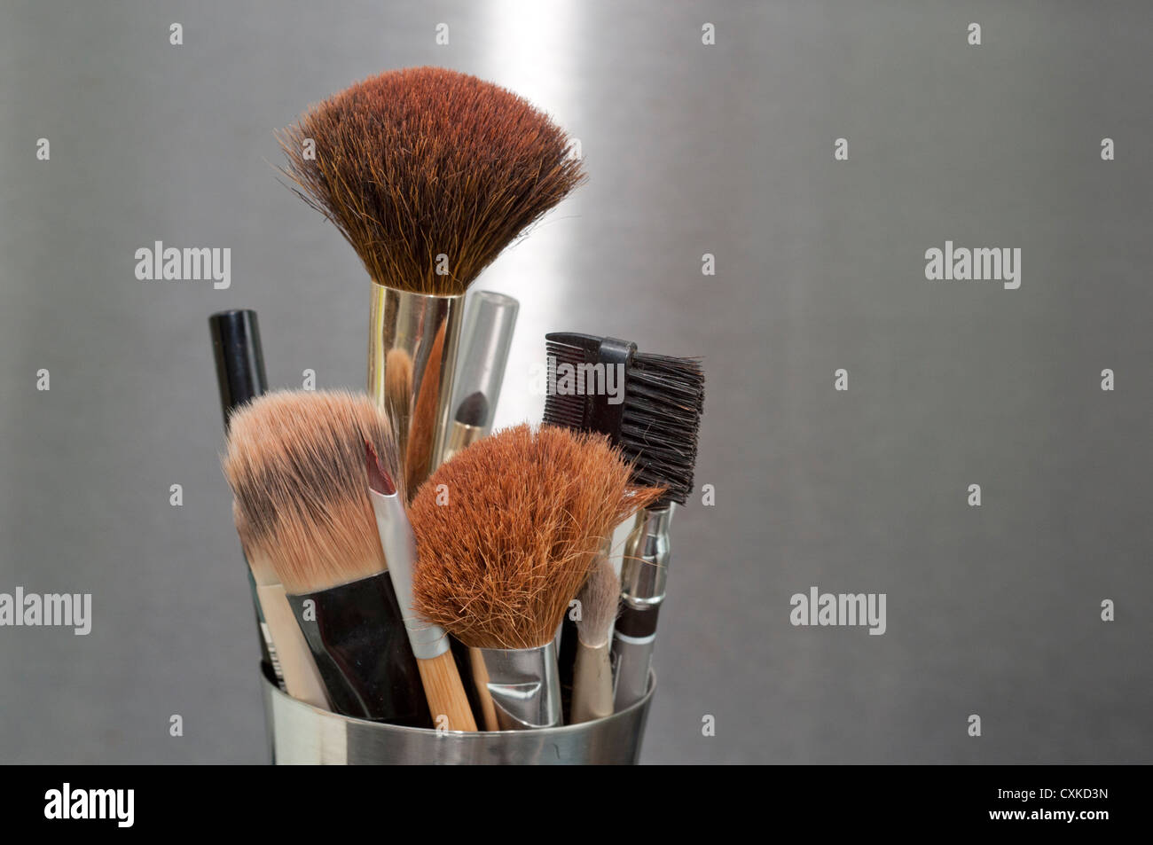 Make up brushes Stock Photo