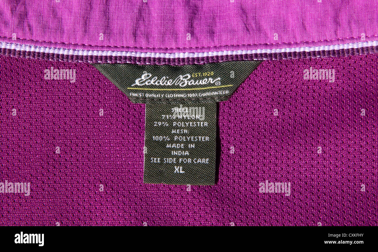 Clothing labels made in bangladesh