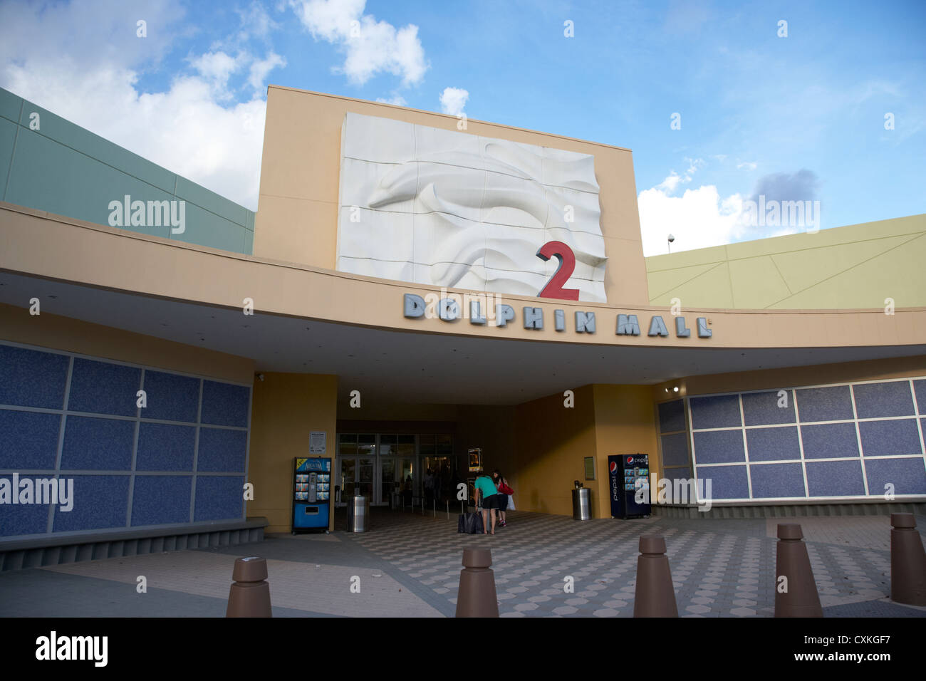 Dolphin mall - Super regional mall in Miami, Florida, USA 