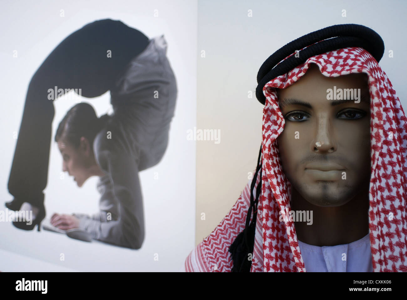 Arab mannequin hi-res stock photography and images - Alamy