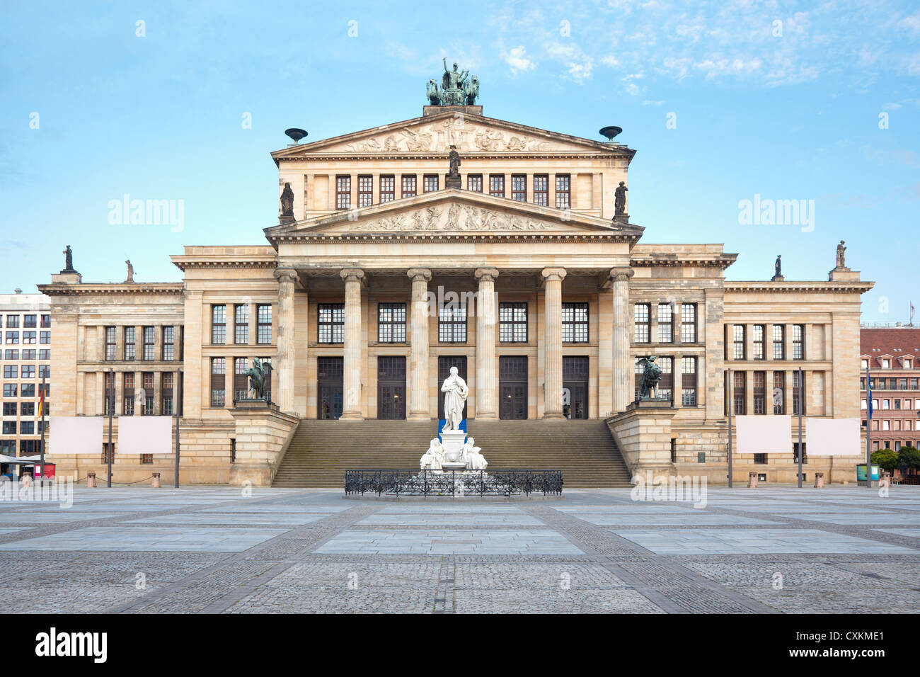 Concert hall in Gendarmenmarkt, Berlin Stock Photo