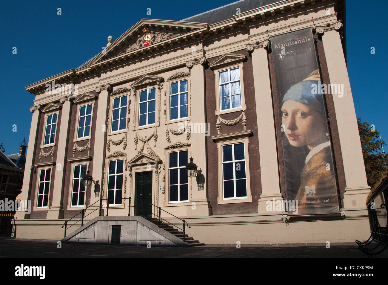 Mauritshuis Facade, Den Haag, The Netherlands Stock Photo