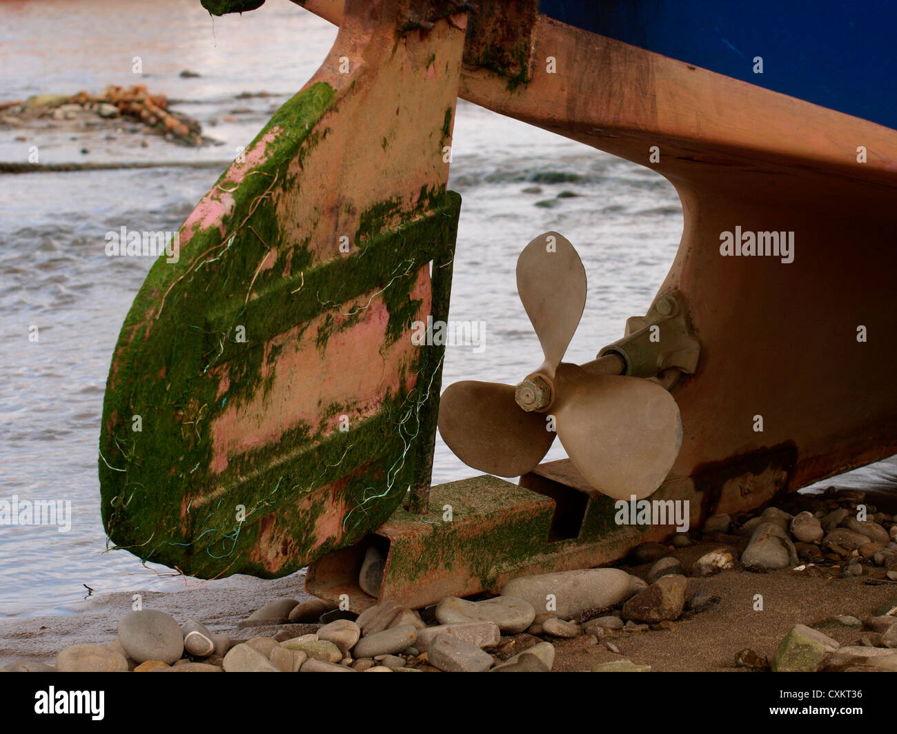 Proppeller Rudder Rudder and propeller hi-res stock photography and images - Alamy