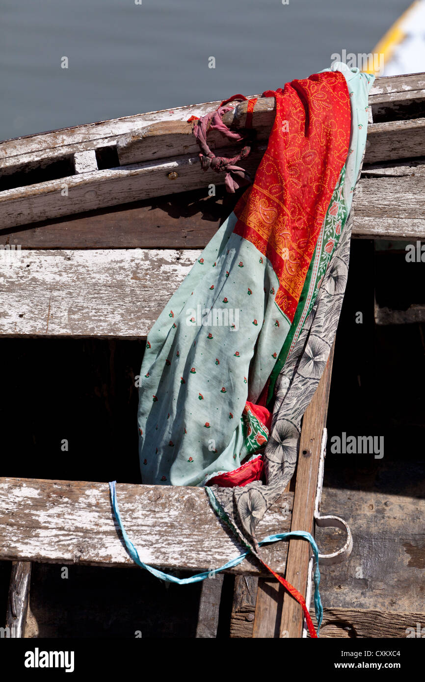 Clothes in Varanasi Stock Photo Alamy