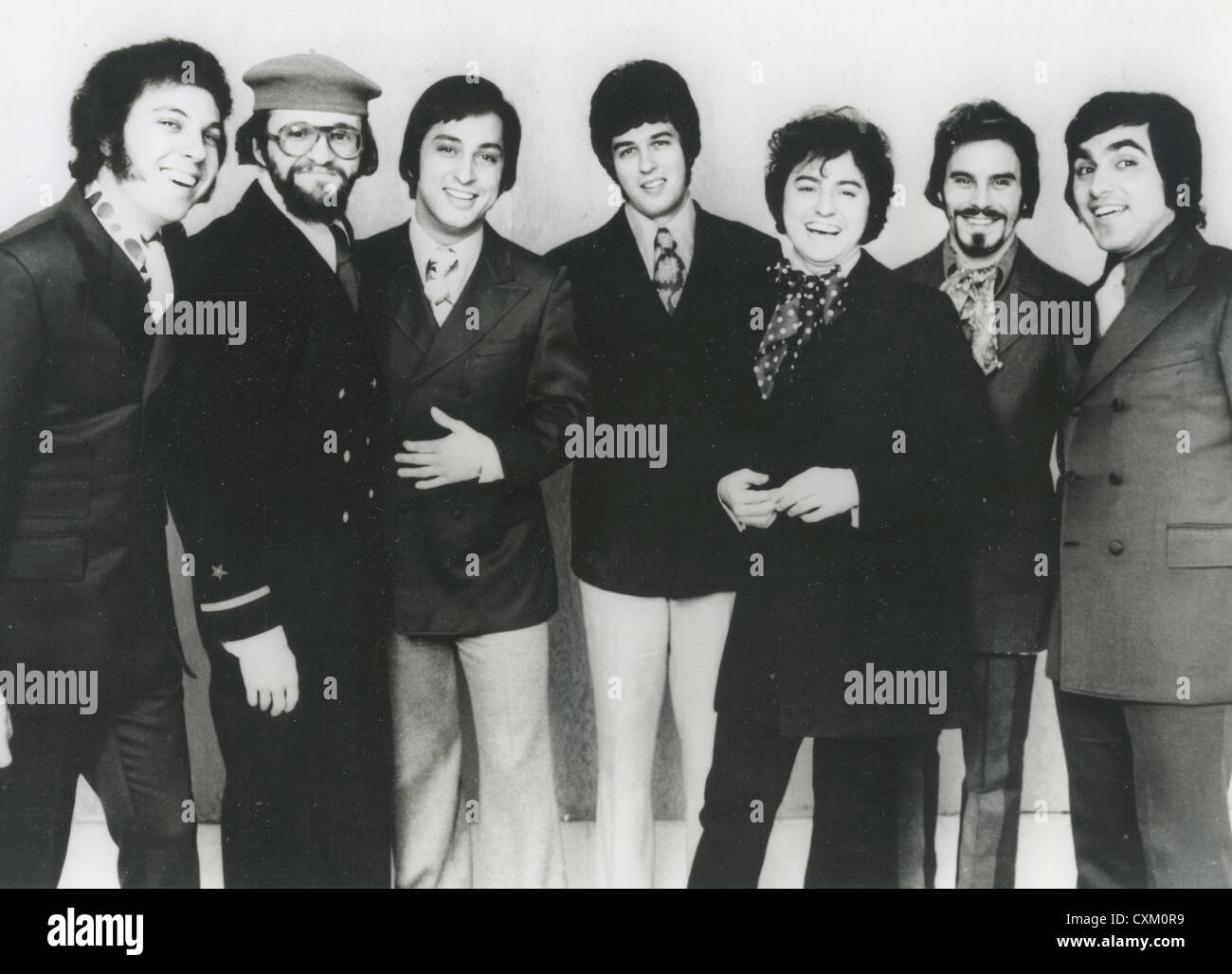 THE CUFF LINKS US group in 1969 from l Rich Dimino, Andy Denno, Pat