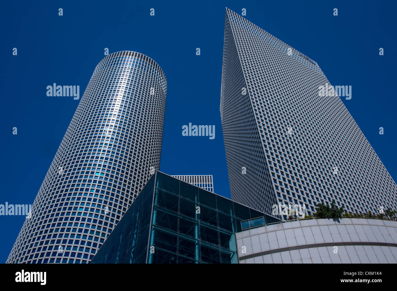 The Azrieli towers in Tel aviv Israel Stock Photo - Alamy