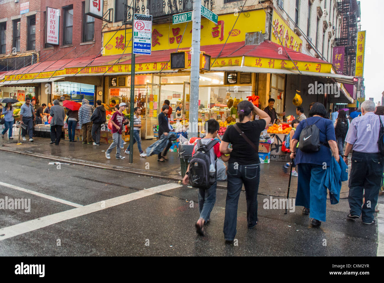 New York, NY, USA, Chinese Food Store on Street Scenes, Chinatown, Manhattan, Local