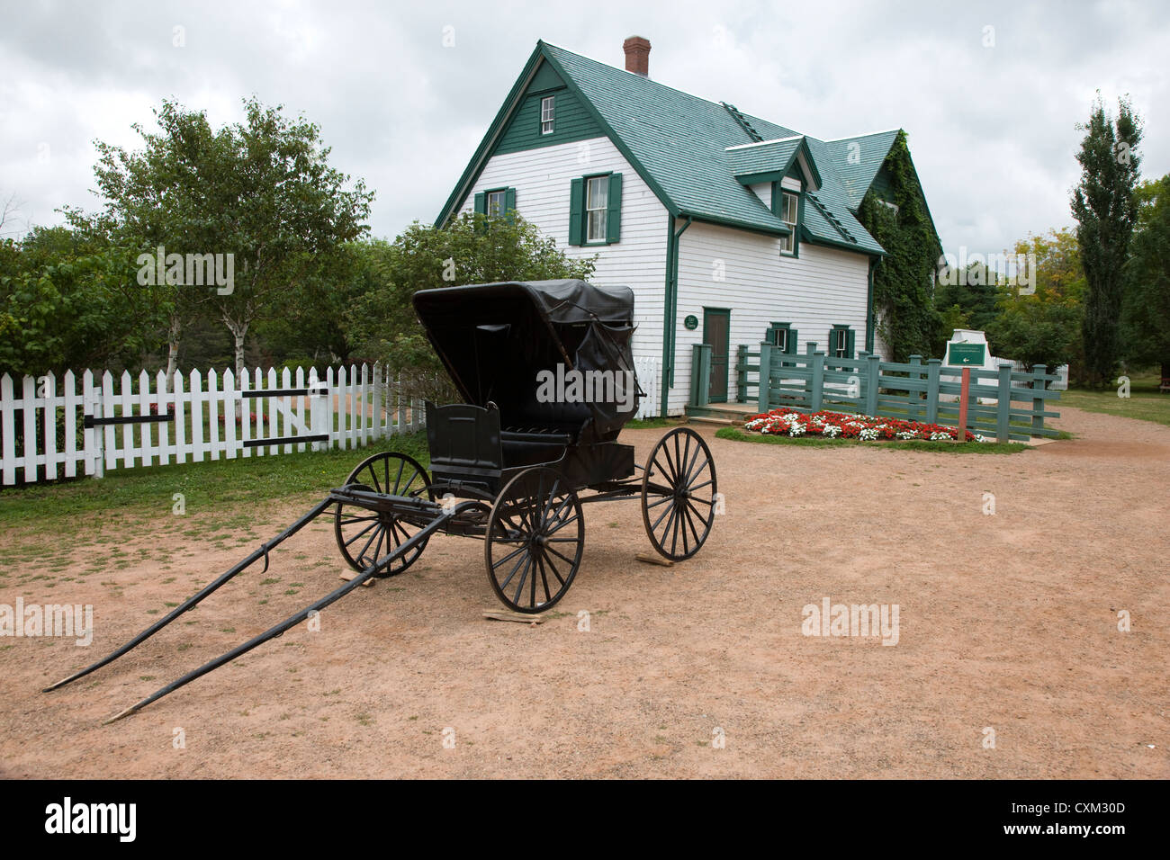 Green Gables, the house featured in Anne of Green Gables books by L. M