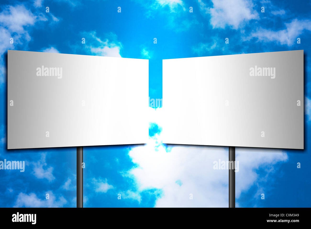 Empty signs hi-res stock photography and images - Alamy