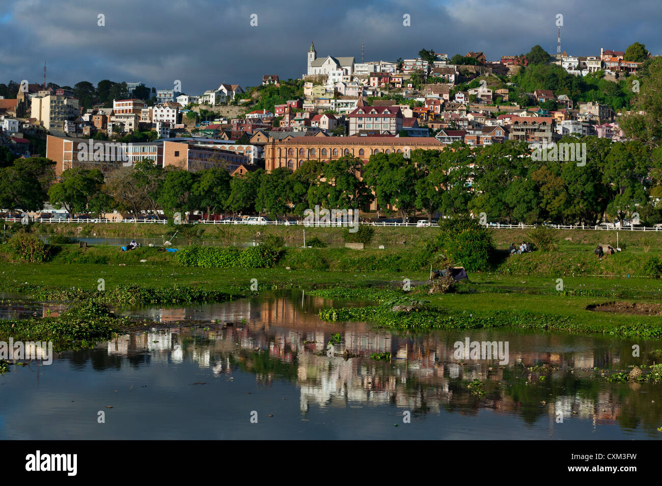 The Lake Anosy, Antananarivo, Madagascar Stock Photo