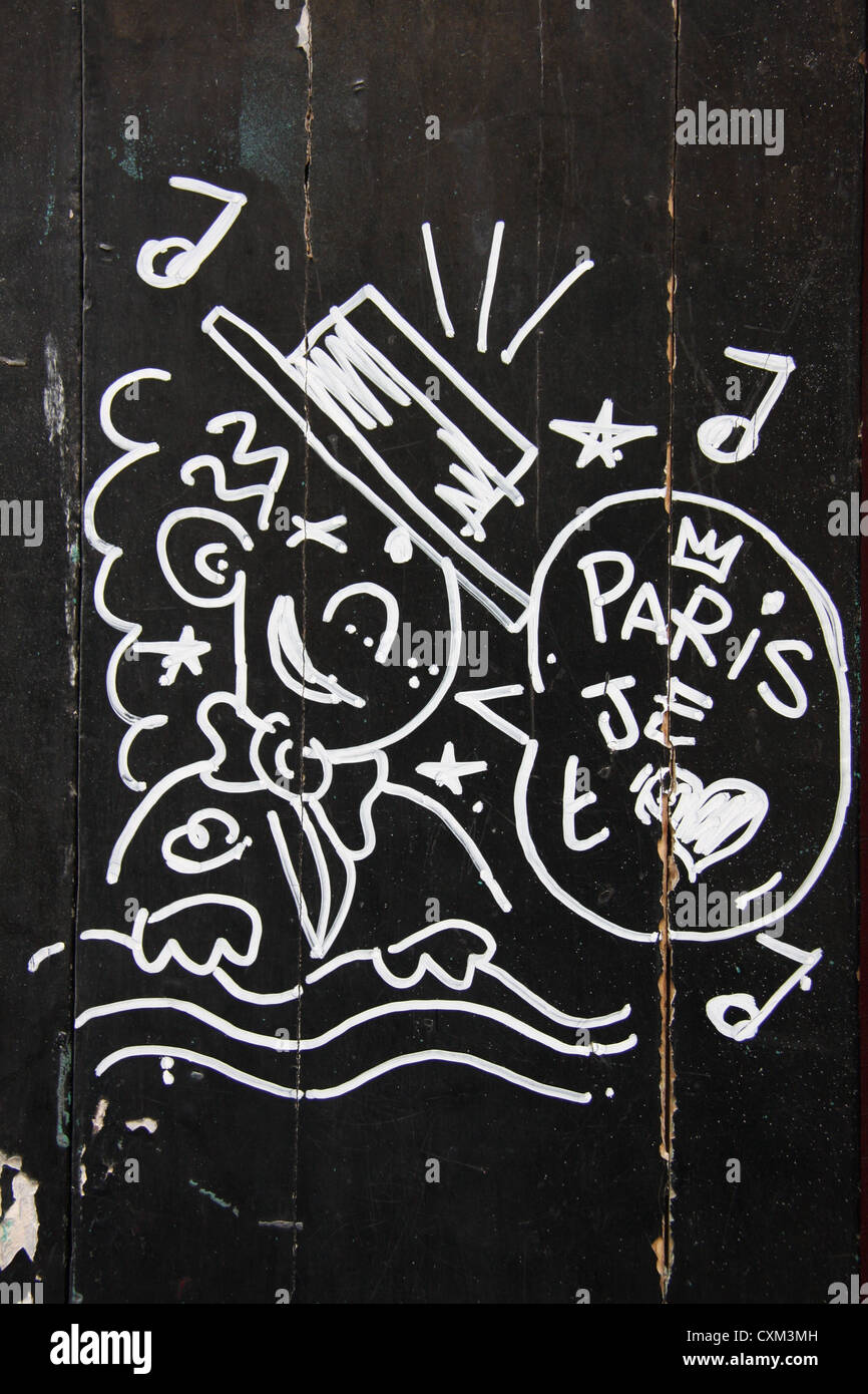 Street Art in Paris Stock Photo Alamy