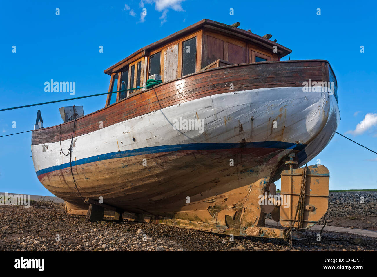 Wooden trawler hi-res stock photography and images - Alamy