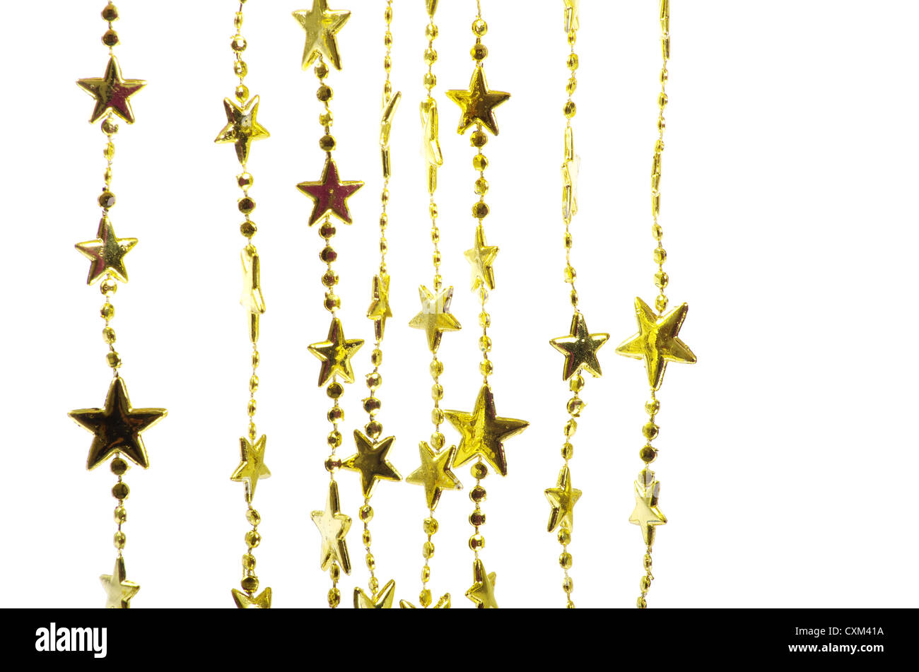 stars isolated on a white Stock Photo