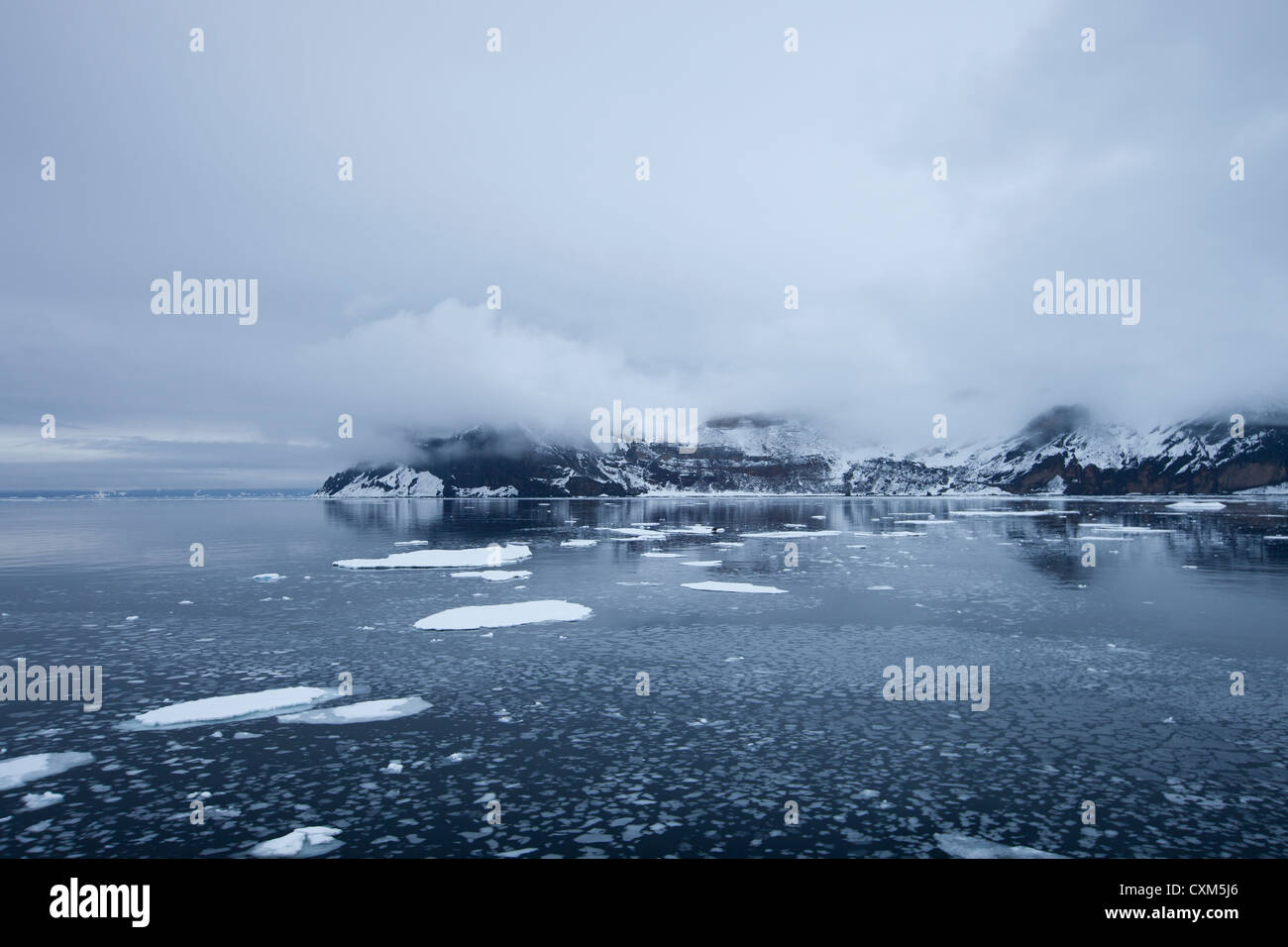 Ice And Mountains In The Weddell Sea Antarctica Stock Photo Alamy