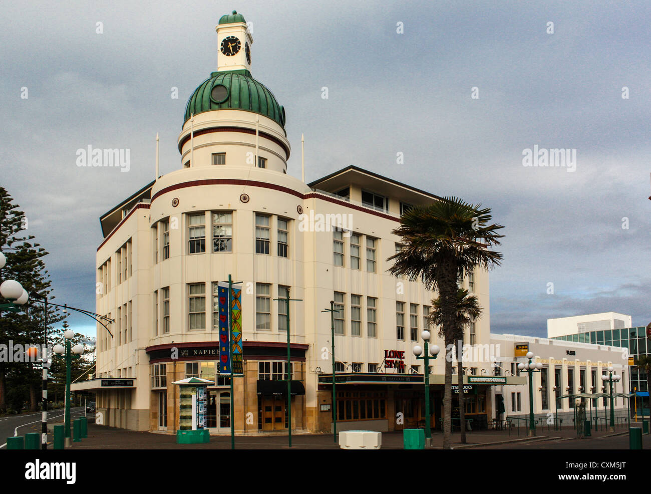 The Governors Inn, Napier, New Zealand Stock Photo