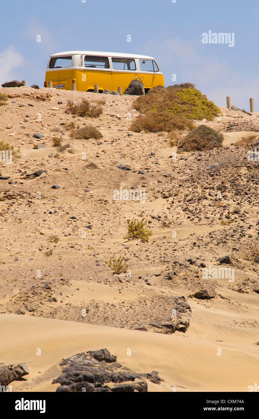 Camper van in fuerteventura canary hi-res stock photography and images -  Alamy