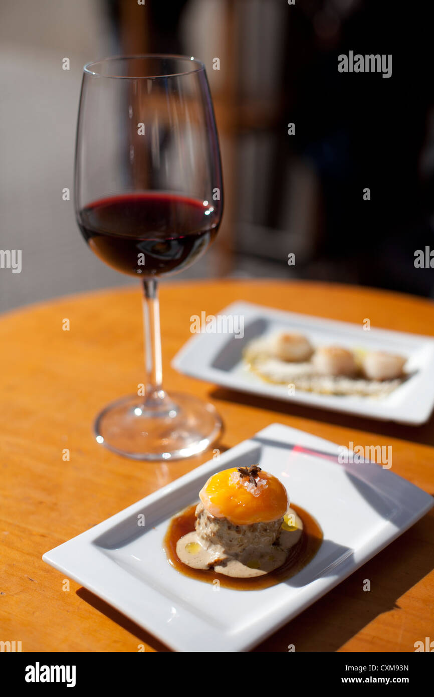 Tapas Eslava restaurant Seville Spain Stock Photo