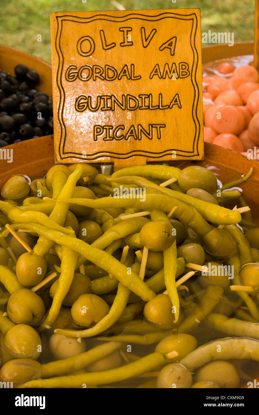 Typical Mediterranean food Stock Photo Alamy