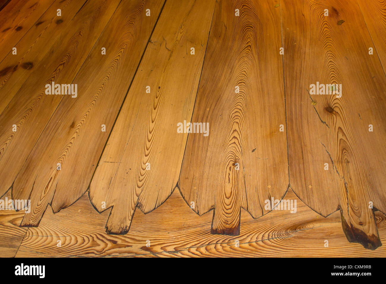 New York, NY, Old Wooden Floor, Wood Planks in Greenwich Village