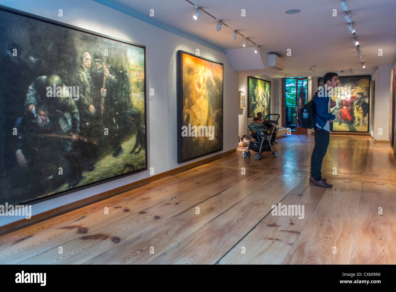 New York City, NY, USA, Art Galleries "Galerie Sandi" in Greenwich