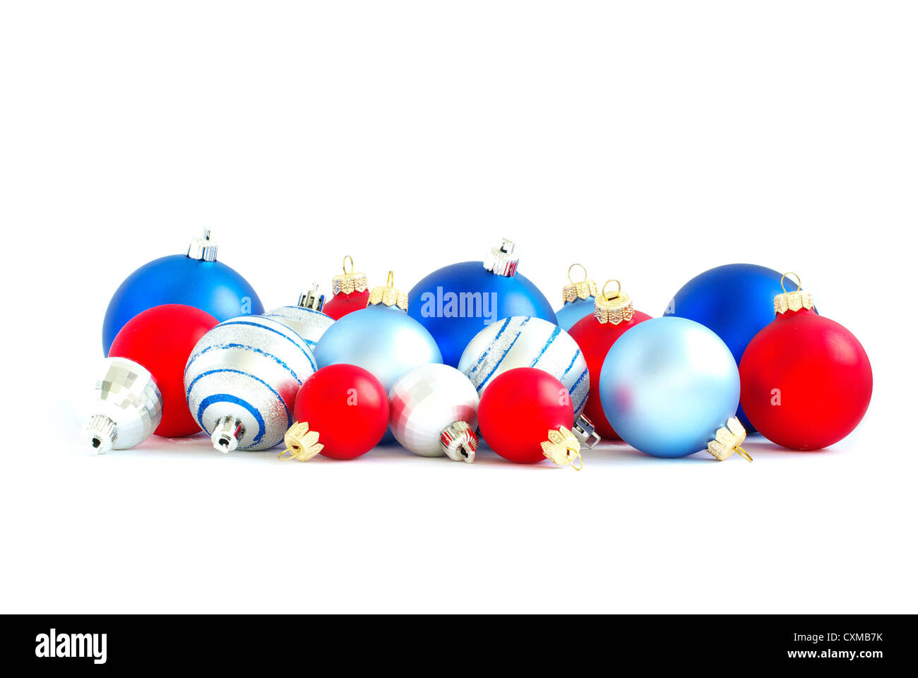 Christmas decoration isolated on the white background Stock Photo