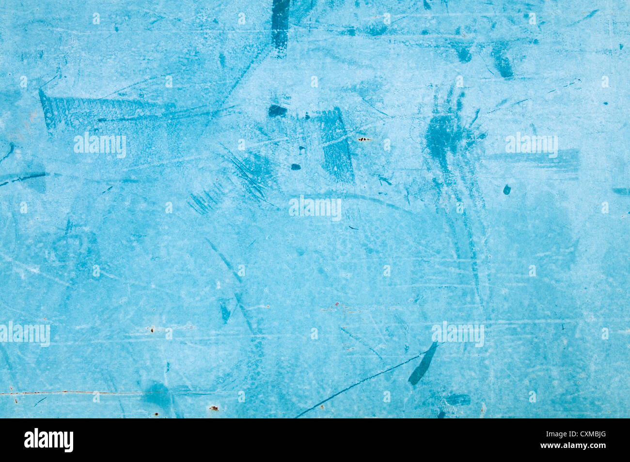 Metal texture - Rusty metal wall painted with blue color Stock Photo ...