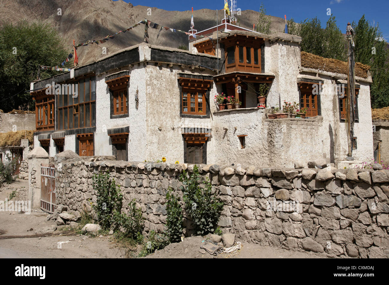 Houses in srinagar kashmir india hires stock photography and images