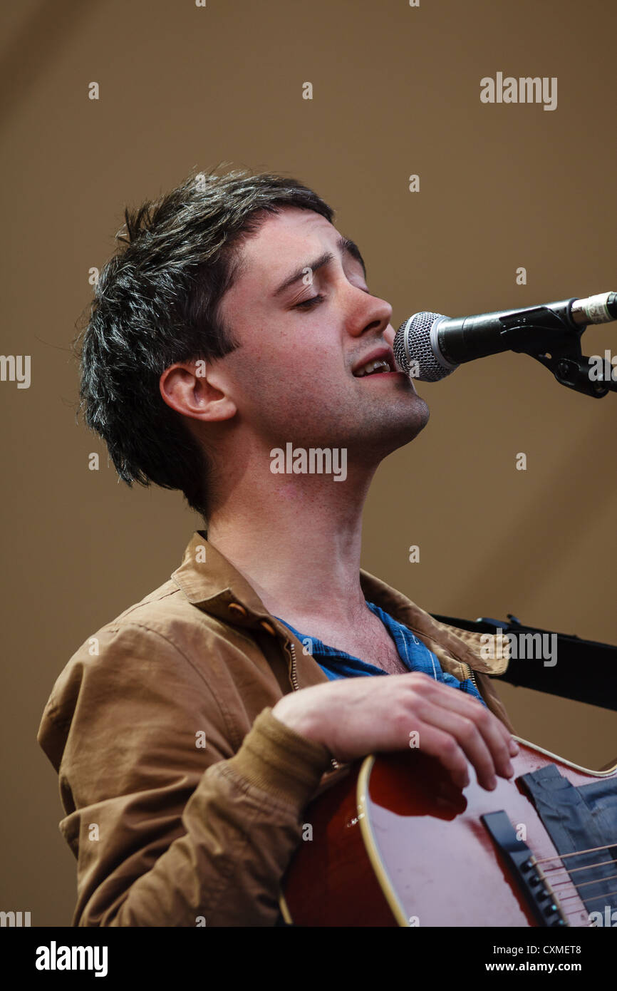The Villagers at the Eden Session at The Eden Project, Cornwall in 2011 Stock Photo