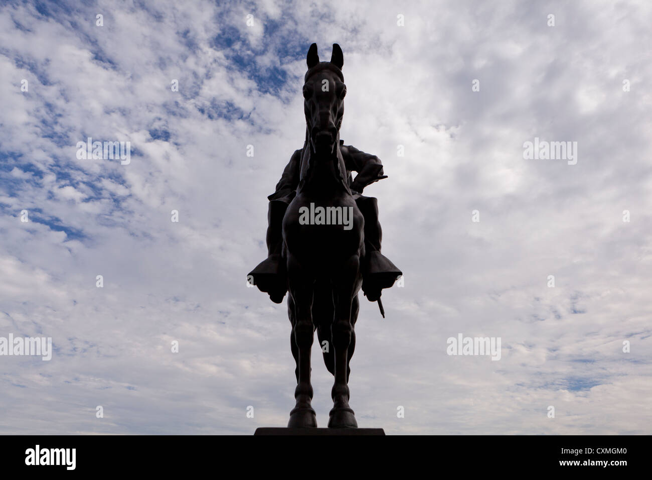 Horse statue Stock Photo