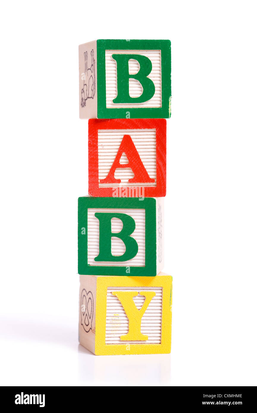 letter blocks baby