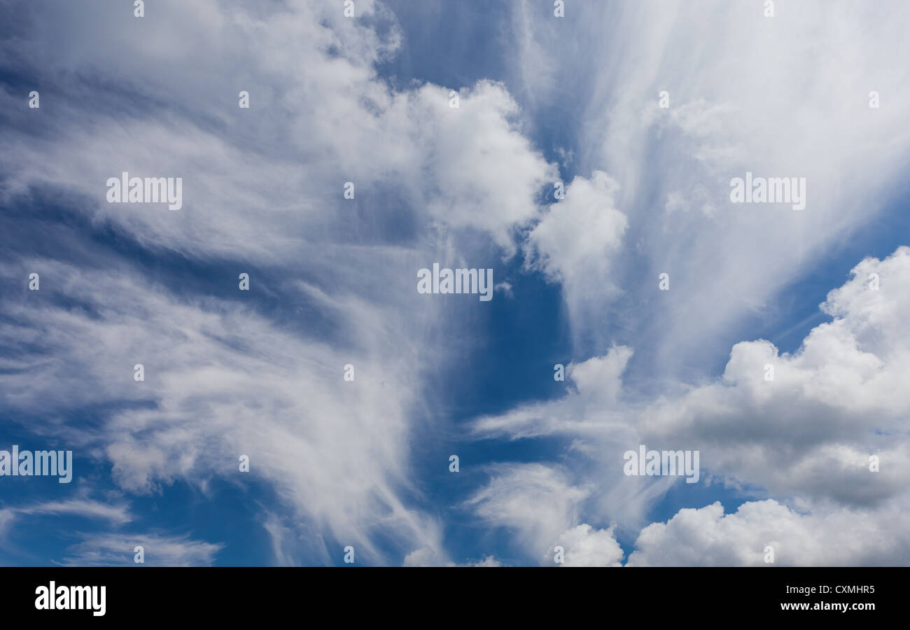 Beautiful sky with clouds Stock Photo - Alamy