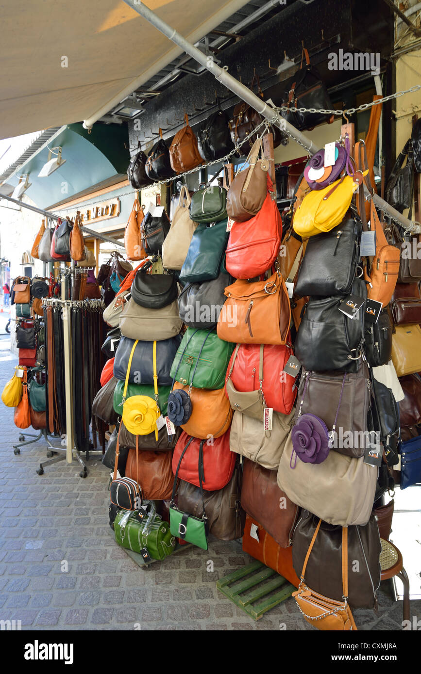 Leather bags italy hi-res stock photography and images - Alamy