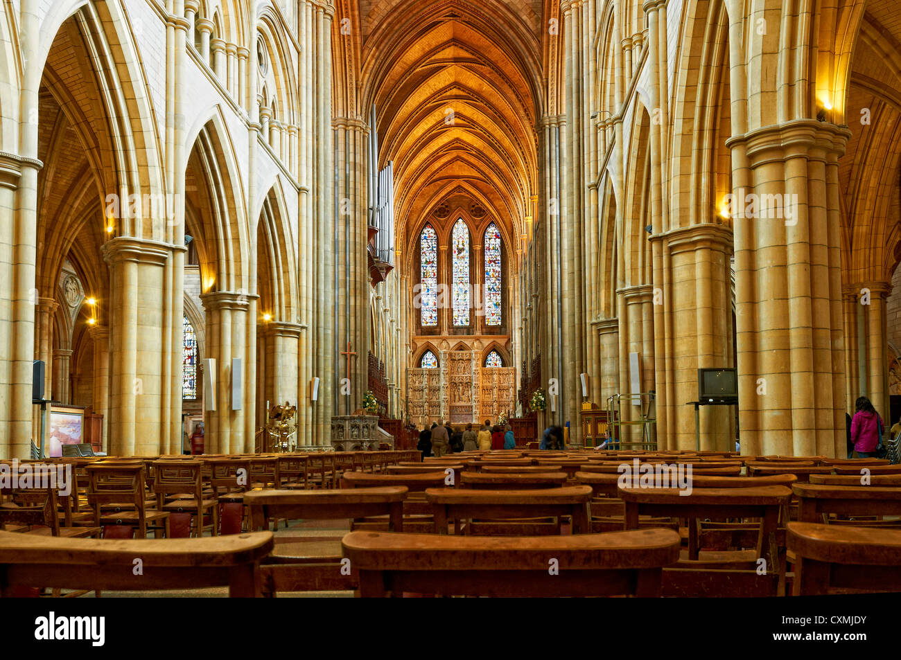 Truro cathedral interior hi-res stock photography and images - Alamy