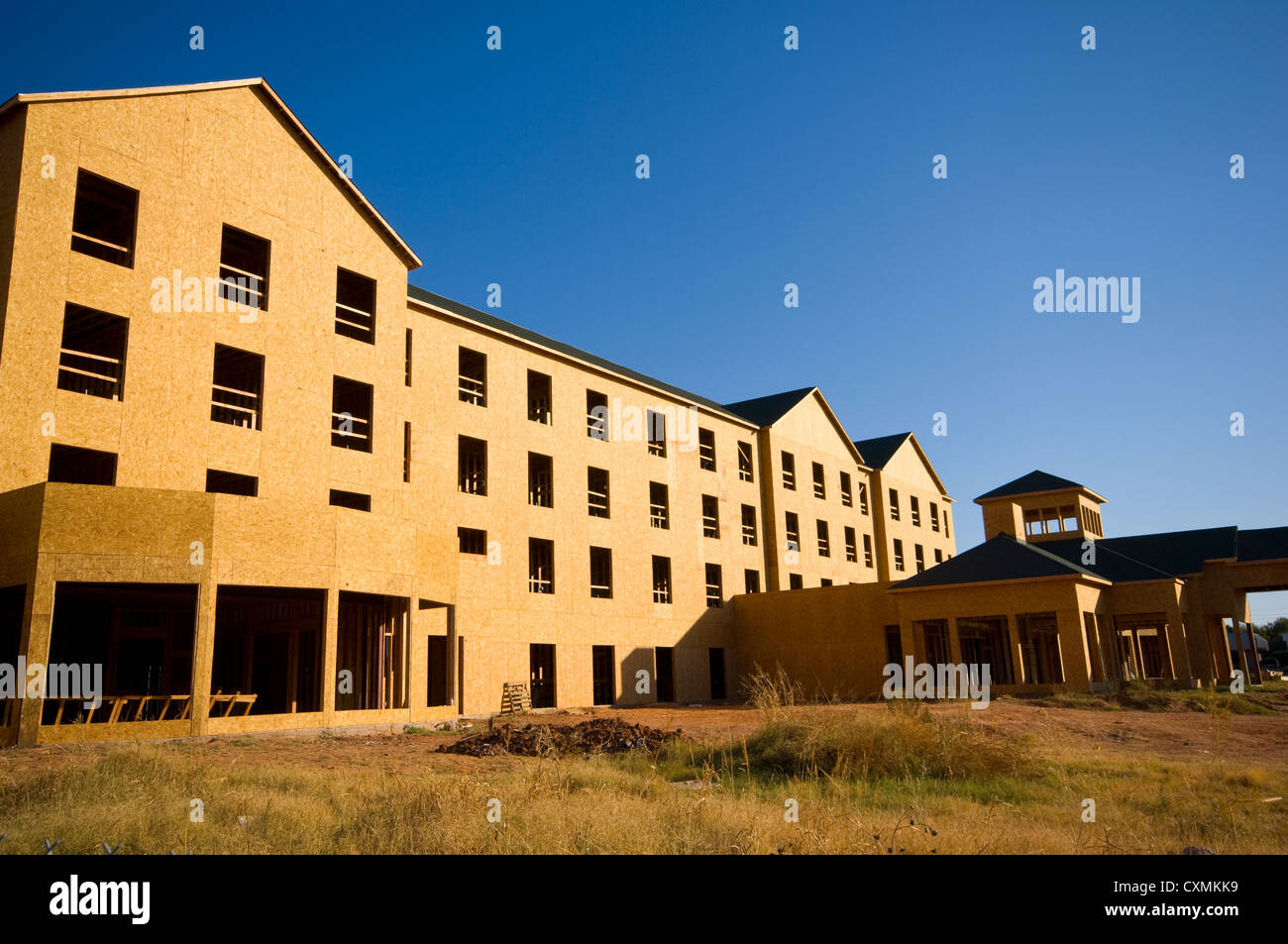 Photo inspiration: Gallery Detail: A Commercial Construction Zone For Apartments Or A Hotel Against